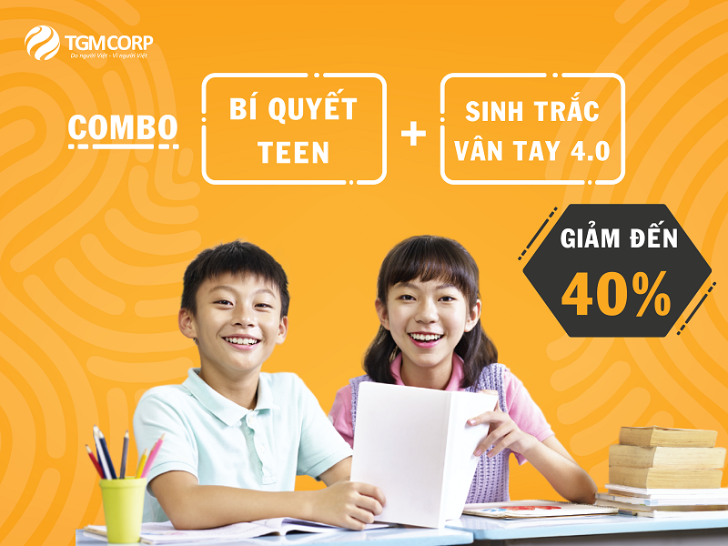 Hấp dẫn combo giảm 40% dịch vụ Sinh Trắc Vân Tay 4.0 và ...